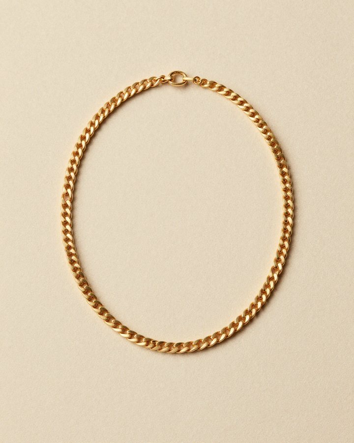 Gold herringbone chain